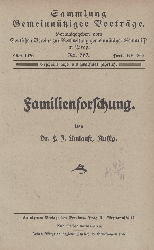 Familienforschung