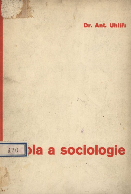 Škola a sociologie