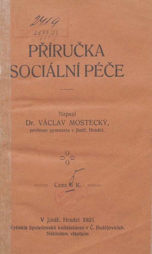 Příručka sociální péče