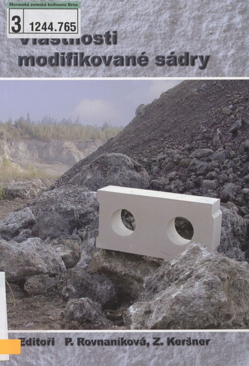 Vlastnosti modifikované sádry