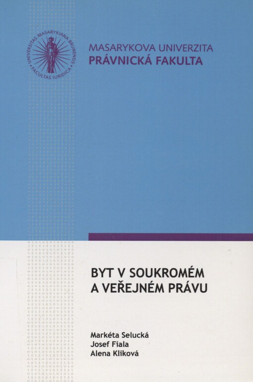 Byt v soukromém a veřejném právu