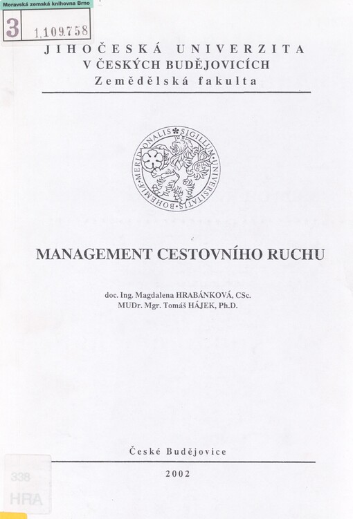 Management cestovního ruchu
