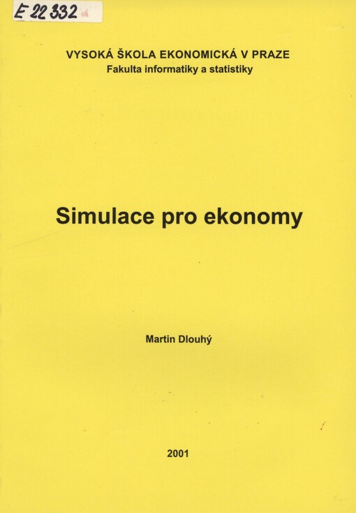 Simulace pro ekonomy