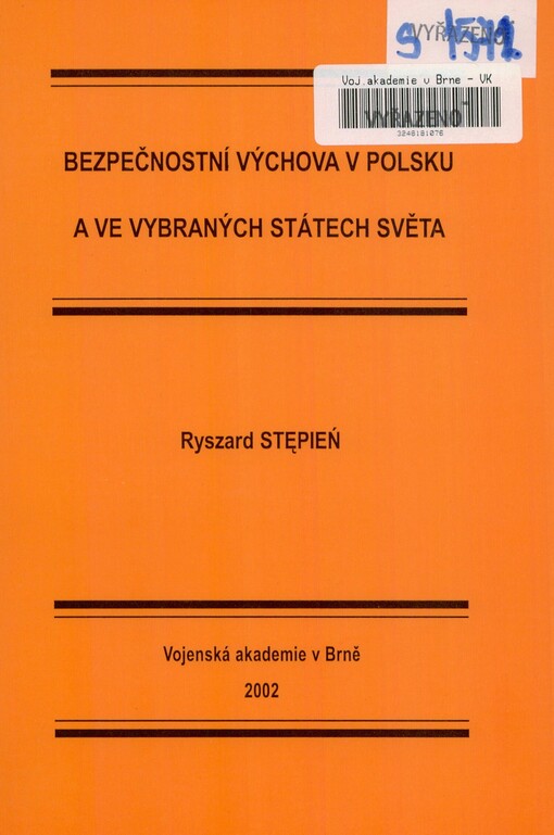 Bezpečnostní výchova v Polsku a ve vybraných státech světa