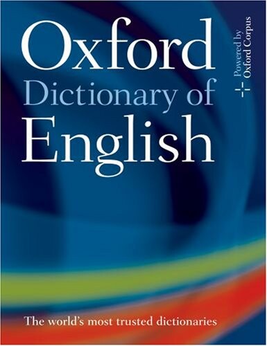 Oxford dictionary of English