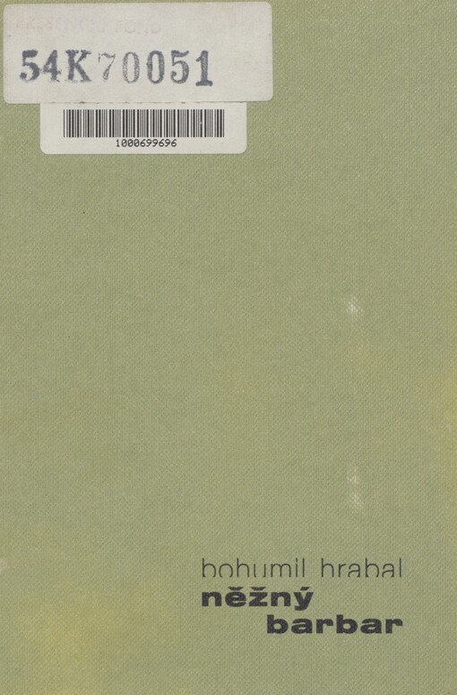 Něžný barbar: (pedagogické texty)