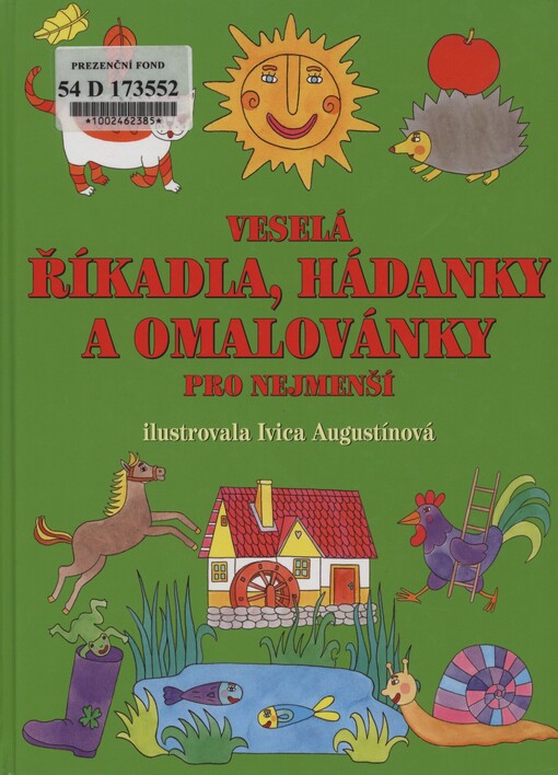 Veselá říkadla, hádanky a omalovánky pro nejmenší