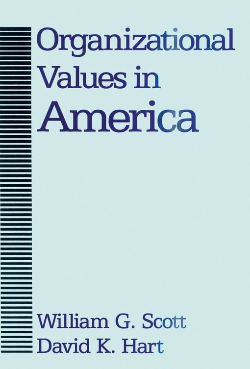 Organiational Values in America