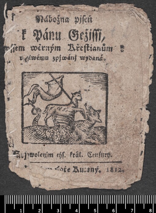 Nábožná pjseň k Pánu Gežjssi, wssem wěrným Křestianům k vctiwému zpjwánj wydaná