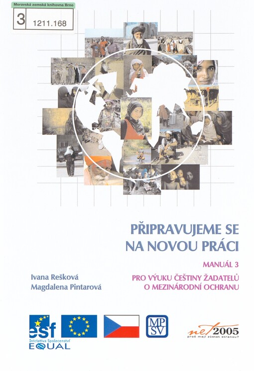 Připravujeme se na novou práci: manuál 3 pro výuku češtiny žadatelů o mezinárodní ochranu