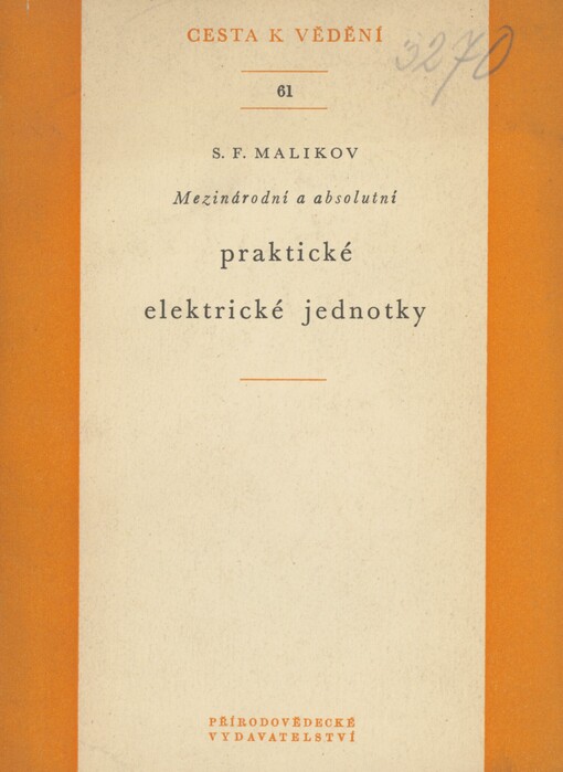 Mezinárodní a absolutní praktické elektrické jednotky