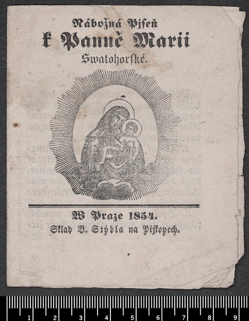 Nábožná Pjseň k Panně Marii Swatohorské