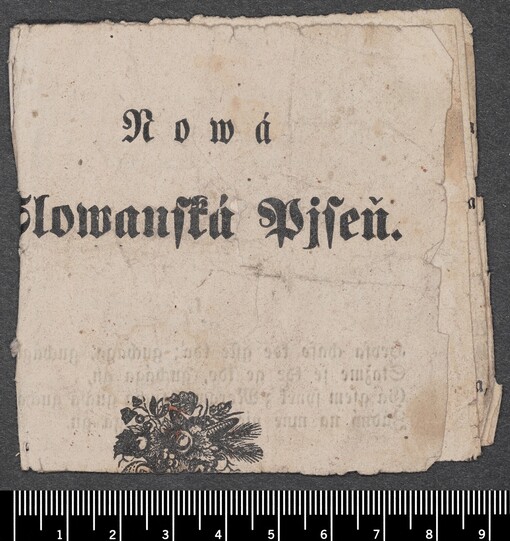 Nowá Slowanská Pjseň