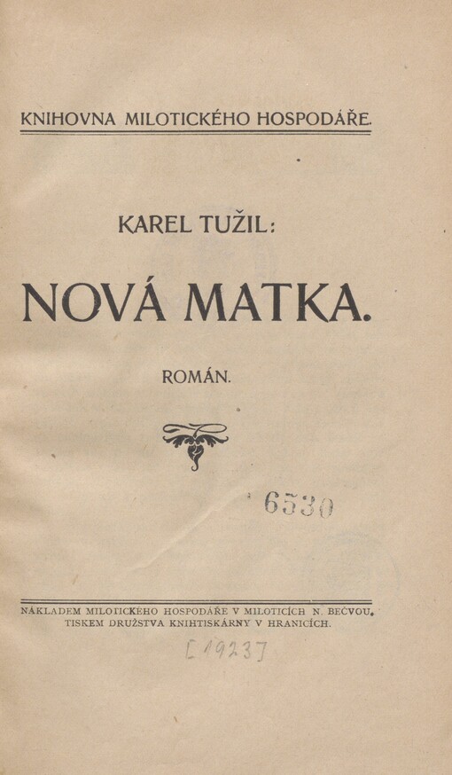 Nová matka: rom