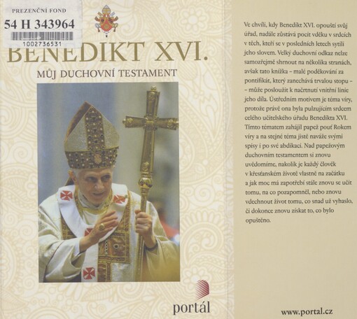 Můj duchovní testament