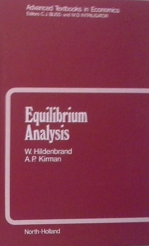 Equilibrium analysis