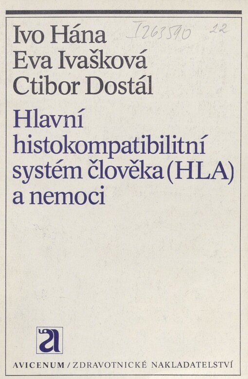 Hlavní histokompatibilitní systém člověka (HLA) a nemoci