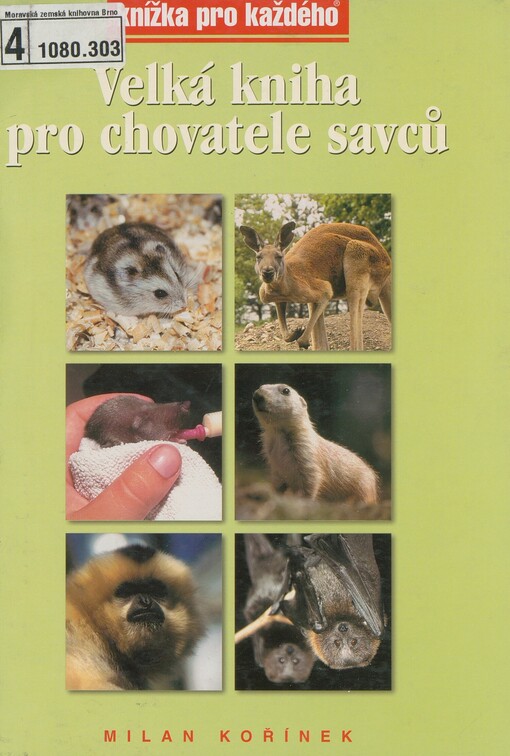 Velká kniha pro chovatele savců