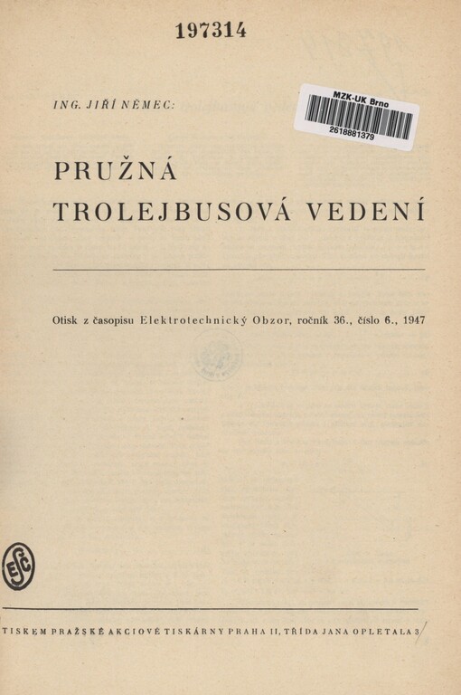 Pružná trolejbusová vedení