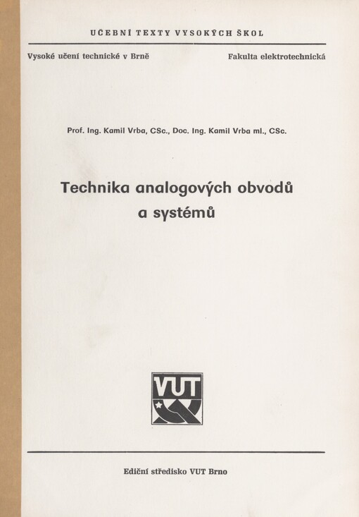 Technika analogových obvodů a systémů