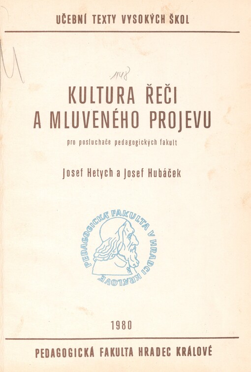 Kultura řeči a mluveného projevu