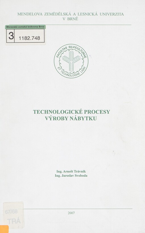 Technologické procesy výroby nábytku