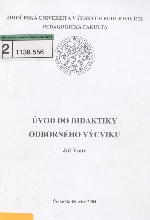 Úvod do didaktiky odborného výcviku