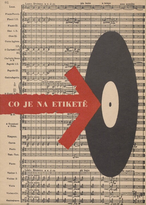 Co je na etiketě gramofonové desky