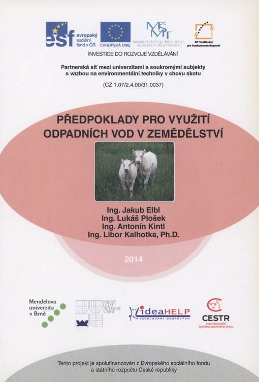 Předpoklady pro využití odpadních vod v zemědělství