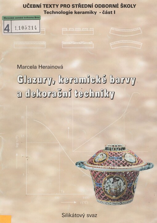 Glazury, keramické barvy a dekorační techniky