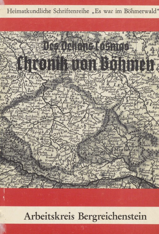 Des Dekans Cosmas Chronik von Böhmen