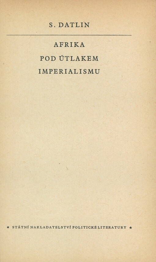 Afrika pod útlakem imperialismu