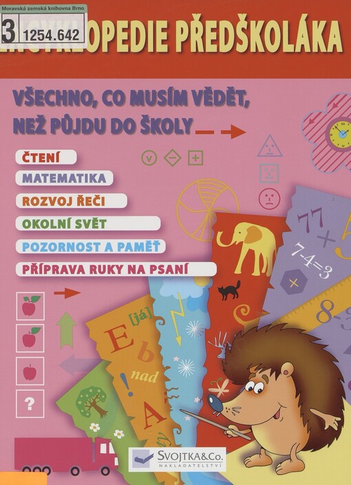 Encyklopedie předškoláka: všechno, co musím vědět, než půjdu do školy