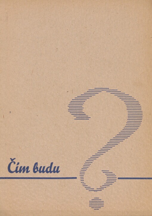 Čím budu?: sbírka povídek pro mládež