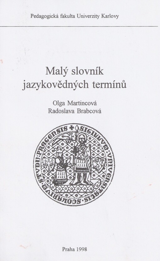 Malý slovník jazykovědných termínů