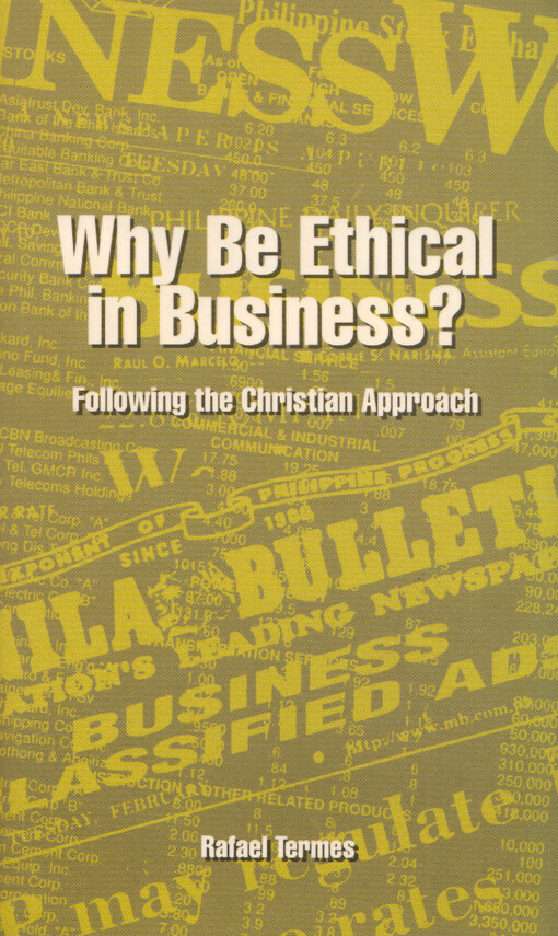 Why be ethical in business?