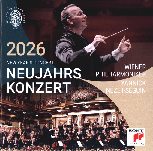 Neujahrs Konzert 2026 = New year's concert / Wiener Philharmoniker ; Yannick Nézet-Séguin
