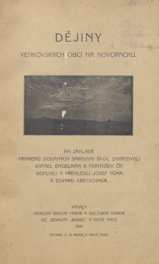 Dějiny venkovských obcí na novopacku