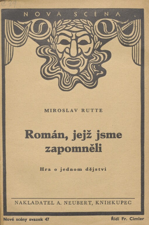 Román, jejž jsme zapomněli: hra o jednom dějství
