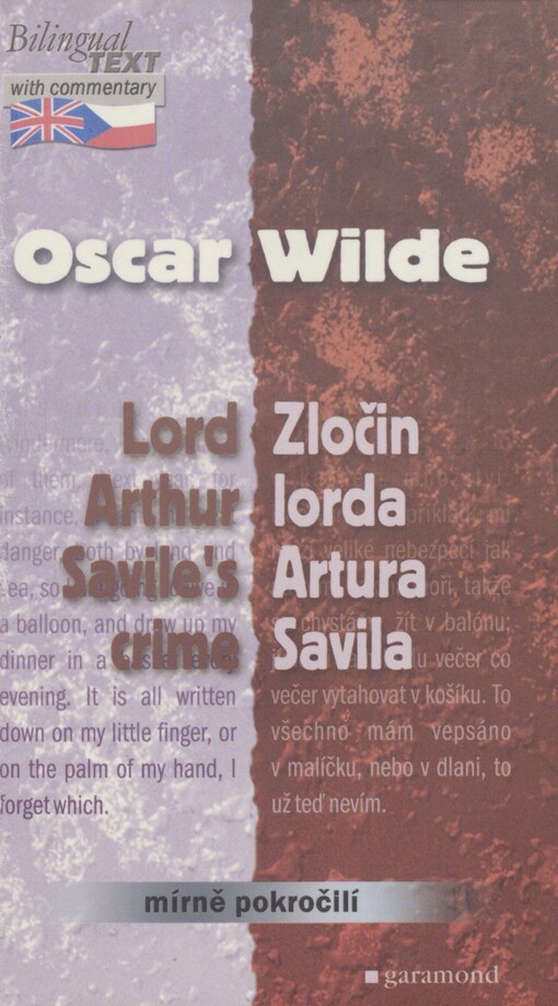 Lord Arthur Savile's crime =: Zločin lorda Artura Savila