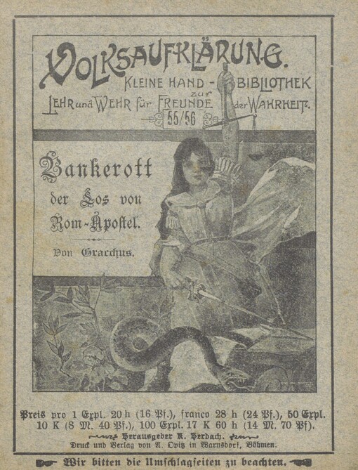 Bankerott der Los von Rom-Apostel