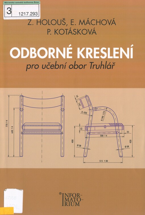 Odborné kreslení pro učební obor Truhlář