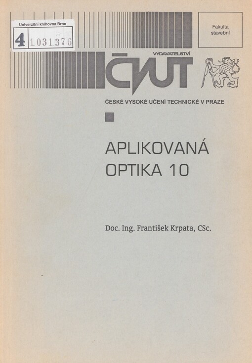 Aplikovaná optika 10