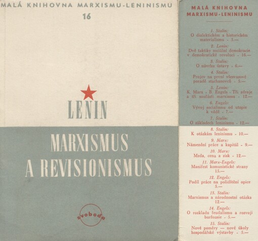 Marxismus a revisionismus