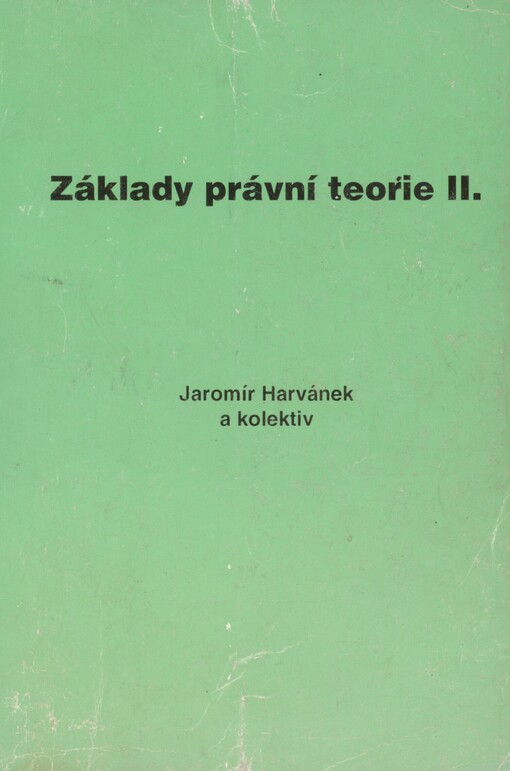 Základy právní teorie. 2