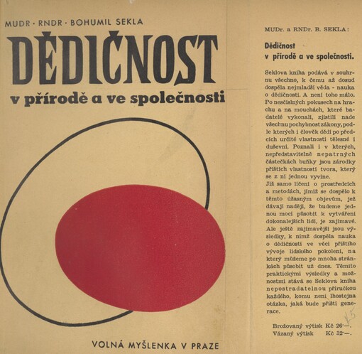 Dědičnost v přírodě a ve společnosti