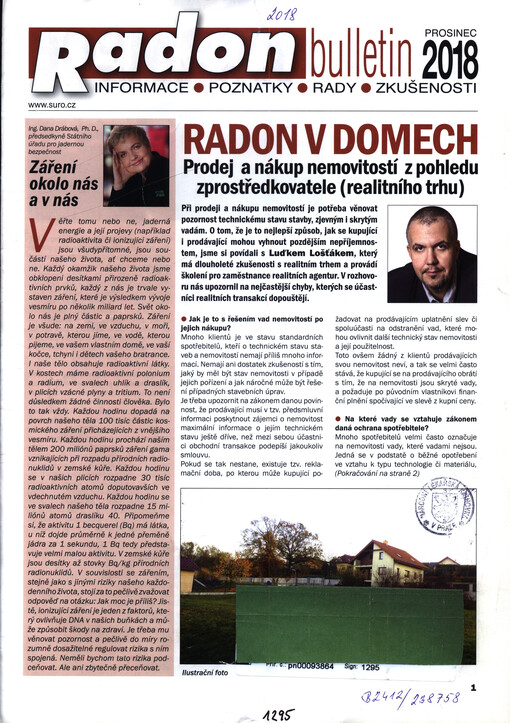 Radon bulletin : informace, poznatky, rady, zkušenosti