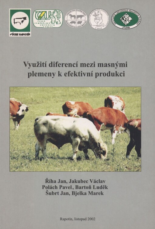 Využití diferencí mezi masnými plemeny k efektivní produkci
