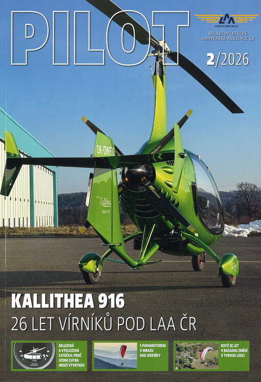 Pilot :bulletin Letecké amatérské asociace ČR : časopis pro ultralehké, závěsné létání a paragliding