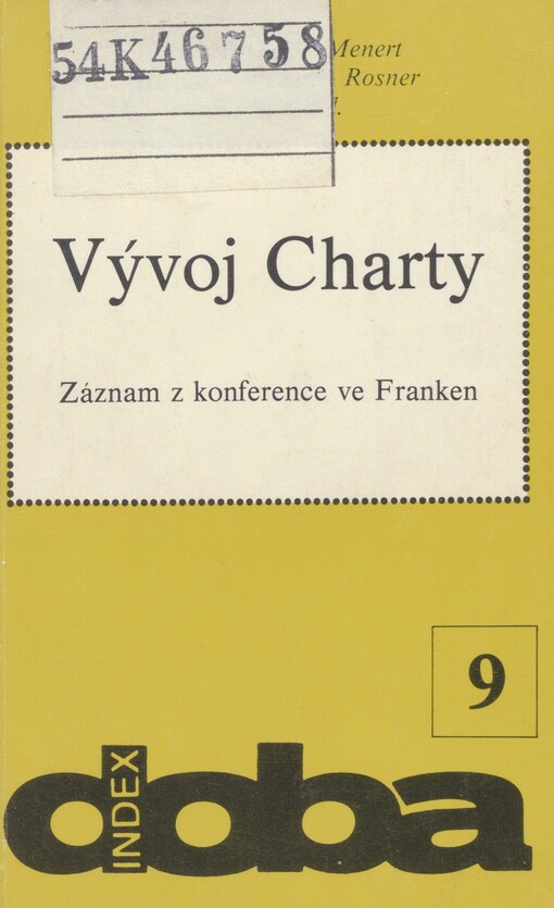 Vývoj Charty: záznam z konference ve Franken
